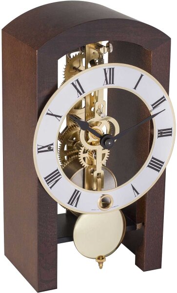 reloj de mesa nogal mecanismo esqueleto - Hermle Modelo: 23015-030721