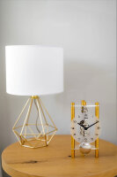 reloj de mesa aluminio mecanismo esqueleto - Hermle...