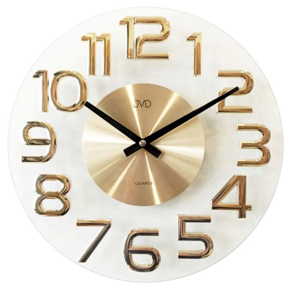 reloj de pared moderno vidrio - JVD Modelo: HT098.1