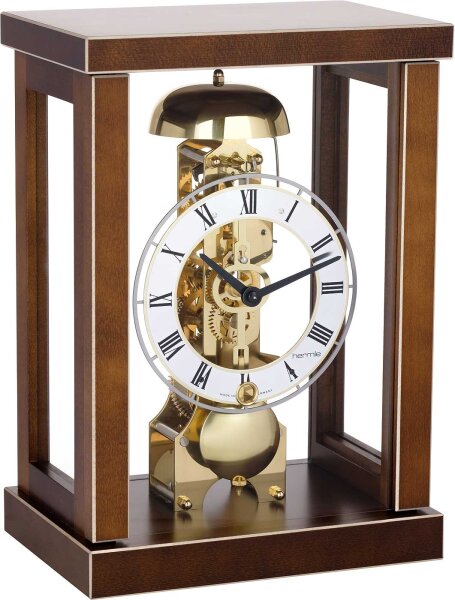 reloj de mesa nogal con campana - Hermle Modelo: 23056-030791