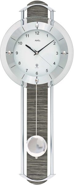 reloj de pared moderno con péndulo - AMS Modelo: 5304