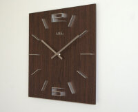 reloj de pared moderno 34 cm x 34 cm x 4 cm - AMS Modelo: 9593