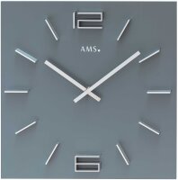 reloj de pared moderno 34 cm x 34 cm x 4 cm - AMS Modelo:...