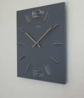 reloj de pared moderno 34 cm x 34 cm x 4 cm - AMS Modelo: 9594
