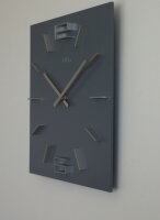 reloj de pared moderno 34 cm x 34 cm x 4 cm - AMS Modelo: 9594
