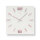 reloj de pared moderno 34 cm x 34 cm x 4 cm - AMS Modelo: 9592