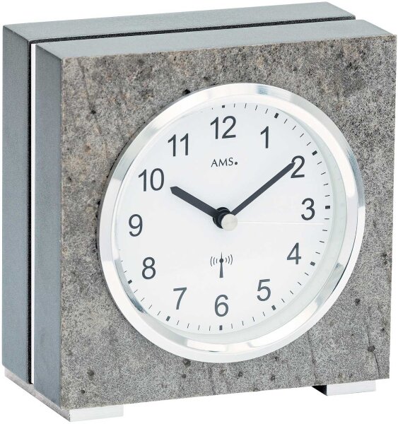 reloj de mesa 13 cm x 12 cm x 6 cm - AMS Modelo: 5156