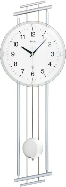 reloj de pared moderno con péndulo - AMS Modelo: 5316