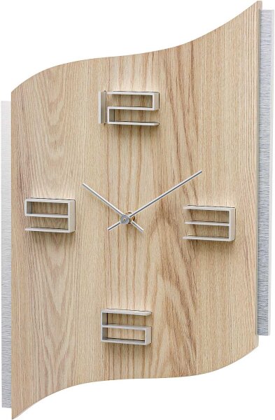 reloj de pared moderno 27 x 40 x 4 cm - AMS Modelo: 9613