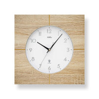 reloj de pared moderno 34 x 34 x 5 cm - AMS Modelo: 5545