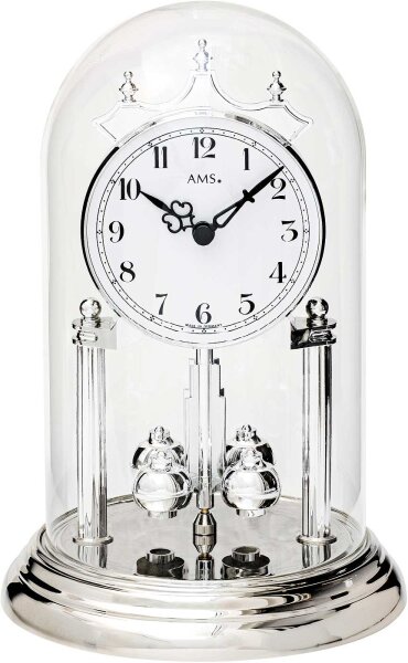 reloj de mesa clásico mecanismo de cuarzo anual - AMS Modelo: 1206