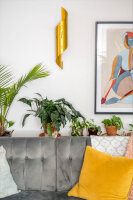 reloj de péndulo dorado mecanismo de cuarzo - Hermle Modelo: 70944-X62200