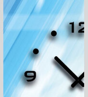 reloj de pared moderno en 3D - Dixtime Modelo: 3D-0431