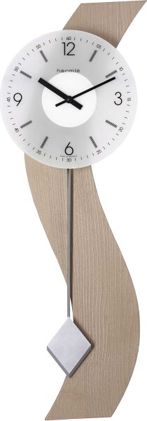 reloj de péndulo beige mecanismo de cuarzo - Hermle Modelo: 71004-U62200