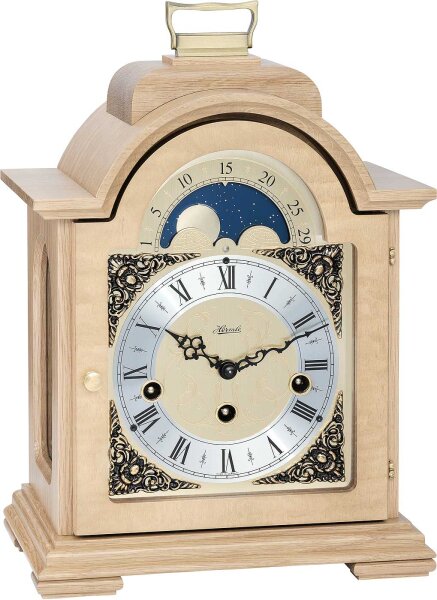reloj de mesa roble claro Westminster 4/4 - Hermle Modelo: 22864-050340