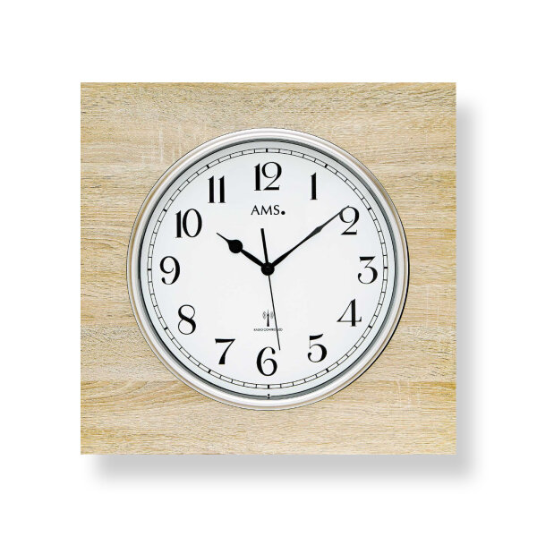reloj de pared clásico diámetro: 50 cm - AMS Modelo: 5569