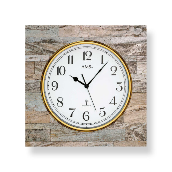 reloj de pared clásico diámetro: 50 cm - AMS Modelo: 5570