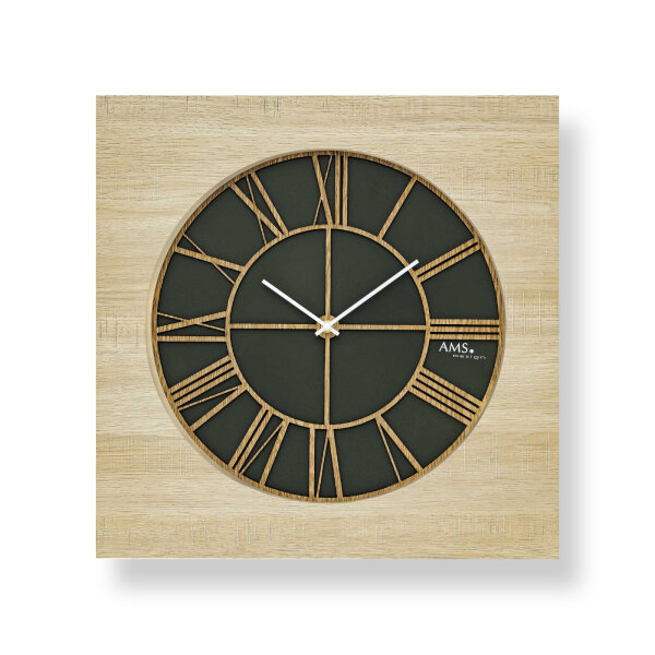 reloj de pared clásico diámetro: 40 cm - AMS Modelo: 9635