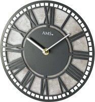 reloj de mesa caja de metal diámetro: 22 cm - AMS...