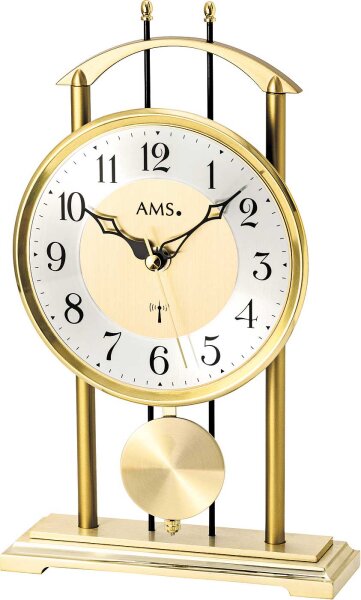 reloj de mesa clásico esfera de aluminio - AMS Modelo: 5192