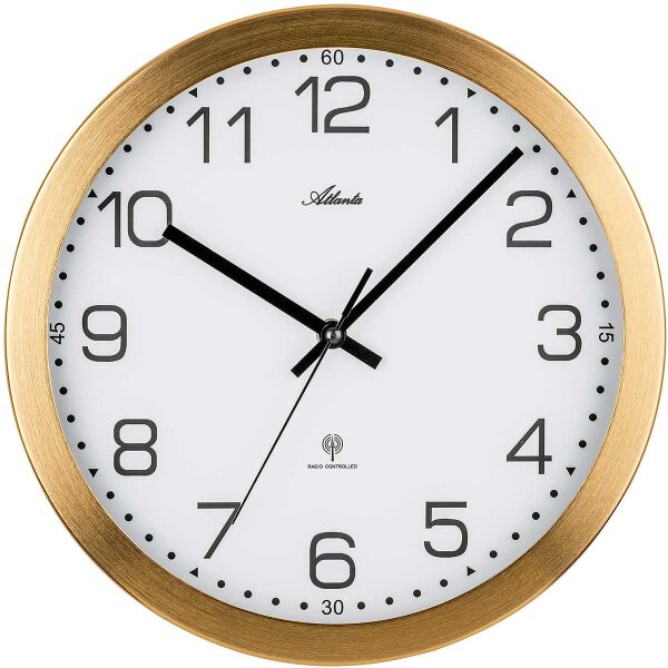 reloj de mesa clásico esfera de aluminio - AMS Modelo: 5193