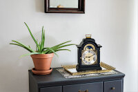 reloj de mesa negro Westminster 4/4 - Hermle Modelo: 22864-740340