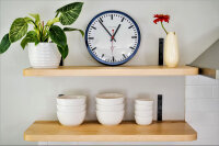 reloj de estación de cuarzo acero inoxidable - Hermle Modelo: 30471-Q72100