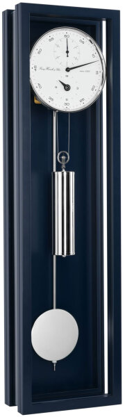 reloj de péndulo azul oscuro mecanismo de 31 días - Hermle Modelo: 71006-V30761