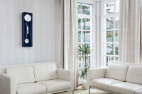 reloj de péndulo azul oscuro mecanismo de 31 días - Hermle Modelo: 71006-V30761