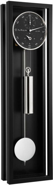 reloj de péndulo negro mecanismo de 31 días - Hermle Modelo: 71007-740761