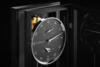 reloj de péndulo negro mecanismo de 31 días - Hermle Modelo: 71007-740761