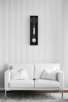 reloj de péndulo negro mecanismo de 31 días - Hermle Modelo: 71007-740761