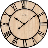 reloj de pared moderno 60 x 60 x 5 cm - AMS Modelo: 9649