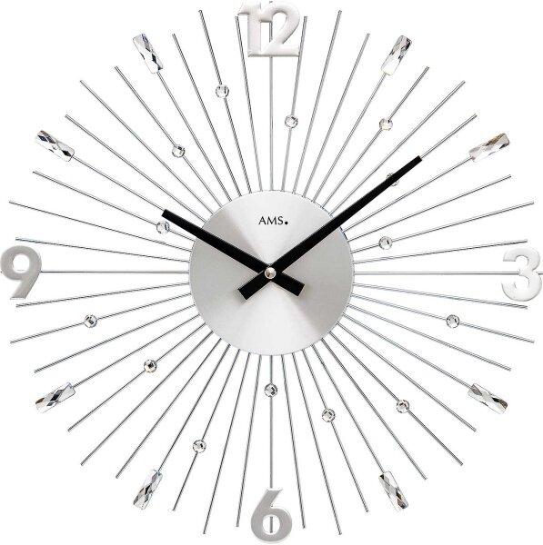 reloj de pared moderno 39 x 39 x 5 cm - AMS Modelo: 9652
