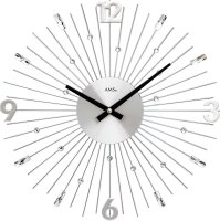 reloj de pared moderno 39 x 39 x 5 cm - AMS Modelo: 9652