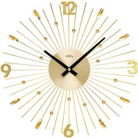 reloj de pared moderno 39 x 39 x 5 cm - AMS Modelo: 9653