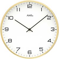 reloj de pared moderno 30 x 30 x 5 cm - AMS Modelo: 9657