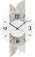 reloj de pared moderno 27 x 45 x 6 cm - AMS Modelo: 9668