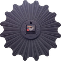 NeXtime 3286BR "Sunny" reloj de pared, marrón metálico