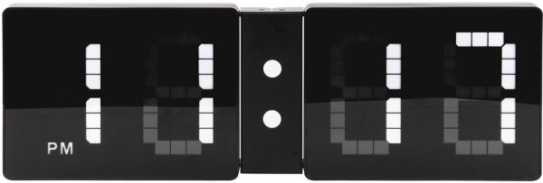 reloj de pared LED con aspecto de flip - Karlsson Modelo: KA5602WH