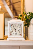 reloj de mesa mecánico - Vintage blanco - Hermle Modelo: 22915-V60340