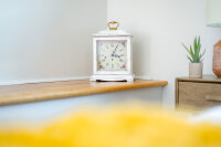 reloj de mesa mecánico - Vintage blanco - Hermle Modelo: 22915-V60340