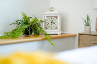 reloj de mesa mecánico - Vintage blanco - Hermle Modelo: 22915-V60340