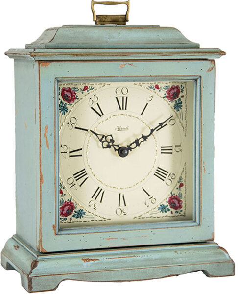 reloj de mesa de cuarzo - Vintage azul - Hermle Modelo: 22915-V72114