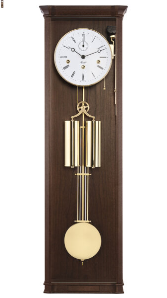 reloj de pared nogal latón - Hermle Modelo: 71008-030351