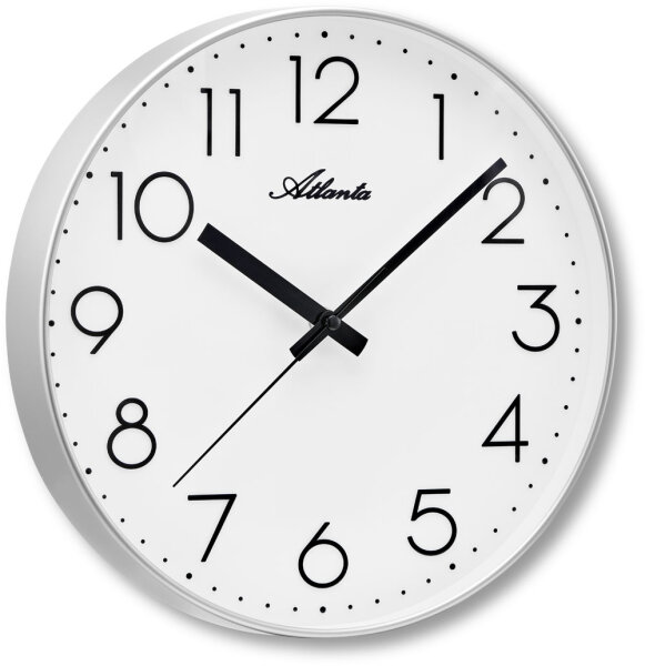 reloj de pared moderno diámetro: 30 cm - Atlanta Modelo: 4529/19
