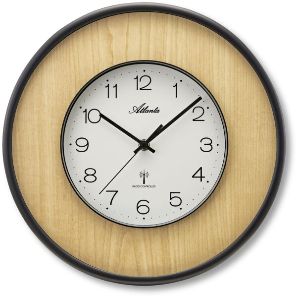 reloj de pared moderno diámetro: 34 cm - Atlanta Modelo: 4540/30