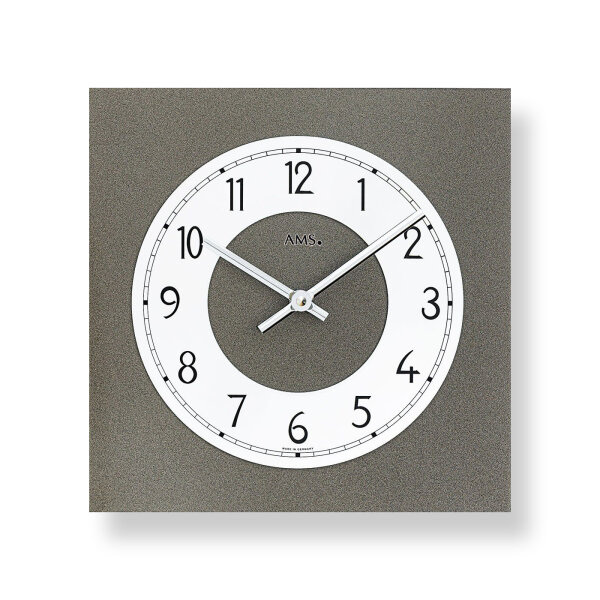 reloj de pared moderno de vidrio mineral - AMS Modelo: 9683