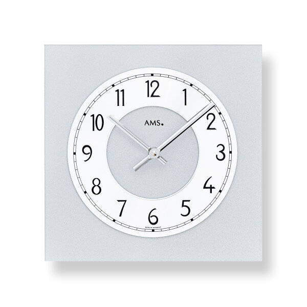 reloj de pared moderno de vidrio - AMS Modelo: 9684
