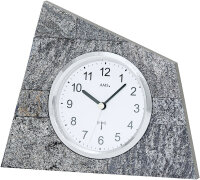reloj de mesa moderno con revestimiento de piedra natural...